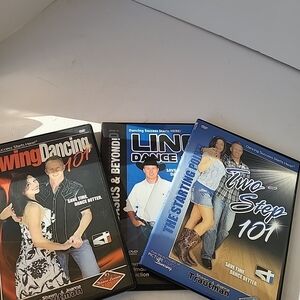 Dance Instruction DVD Set - Swing, Line Dance & Two-Step